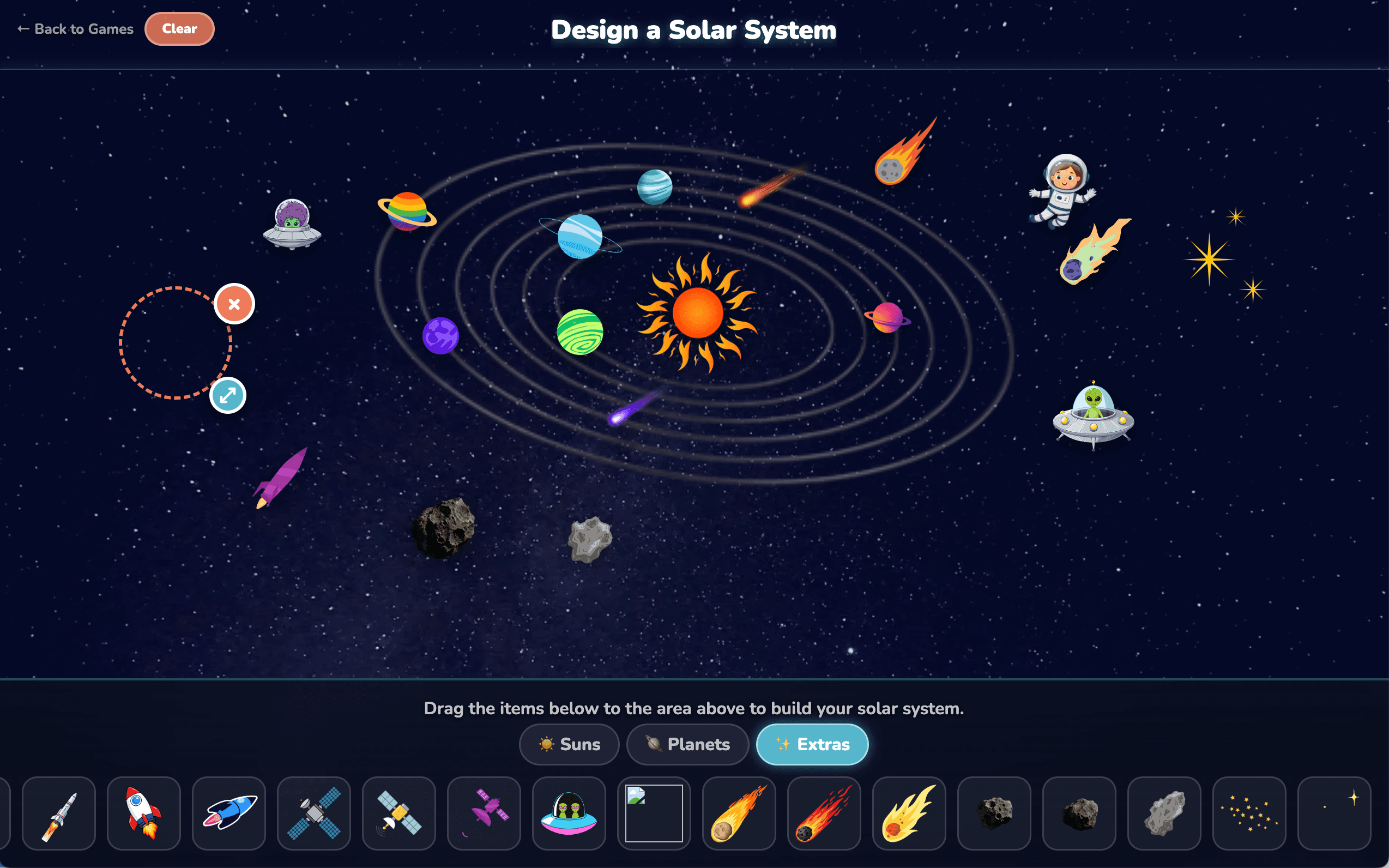 Design a Solar System