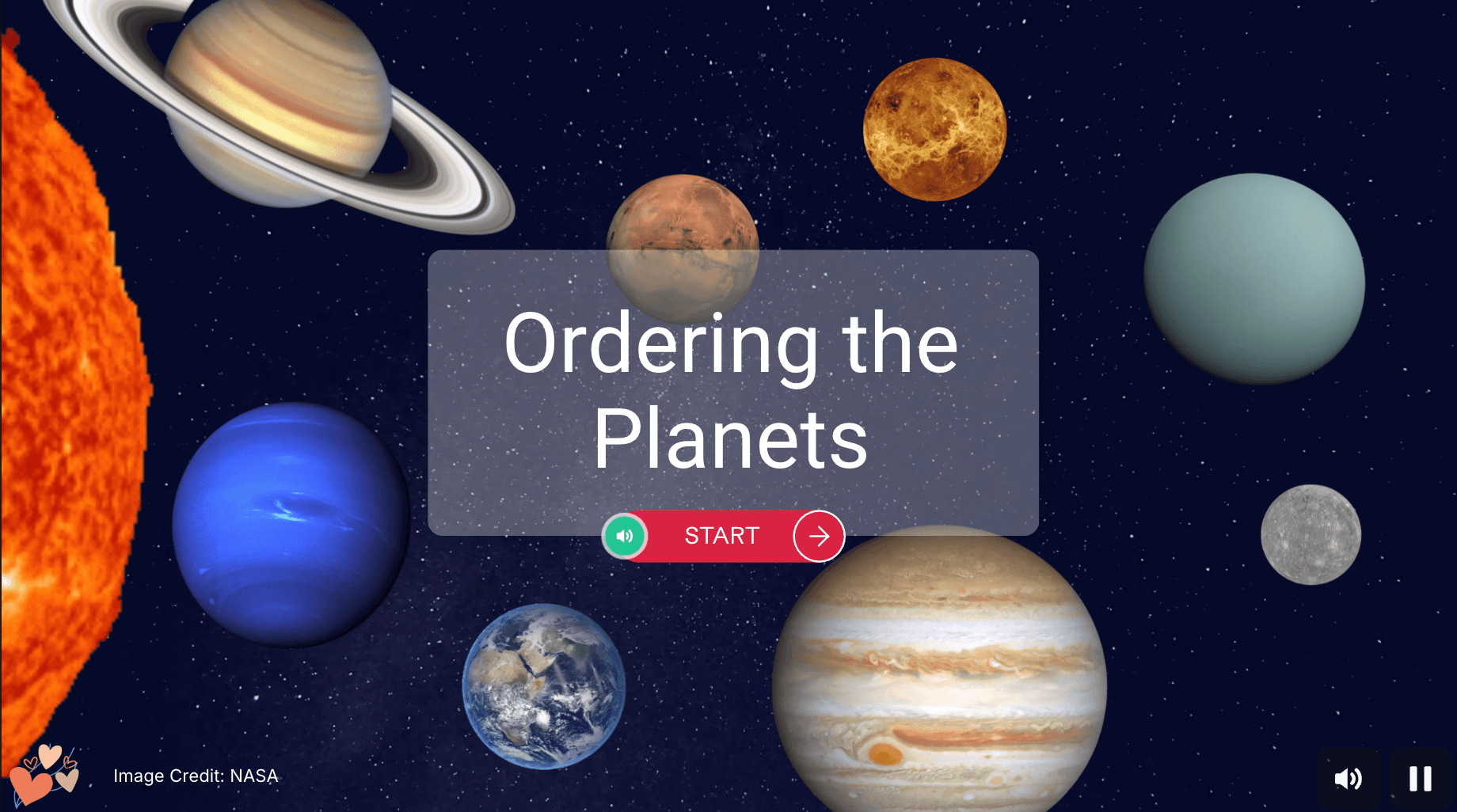 Ordering the Planets